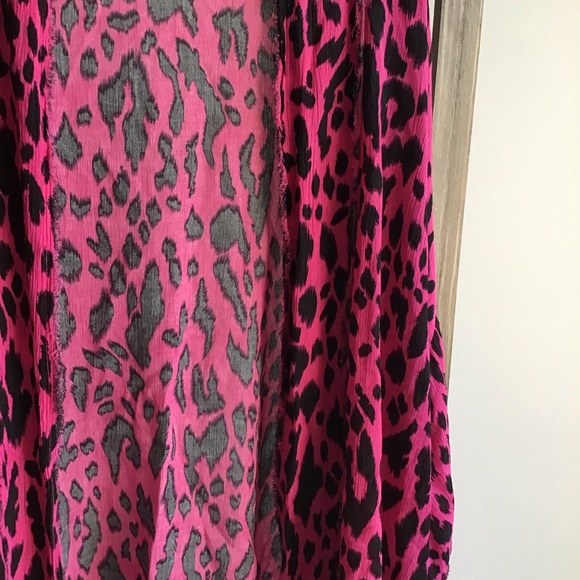 Umgee Hot Pink Animal Print Kimono NWT - Picture 13 of 16